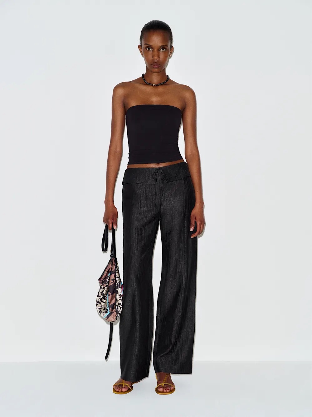 Reformation Nina Pant Black - Size L